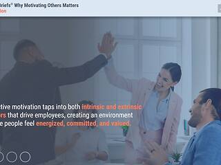 Training Briefs® Why Motivating Others Matters